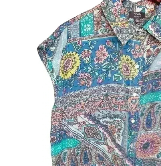 NWT Paisley tunic - Picture 4 of 8